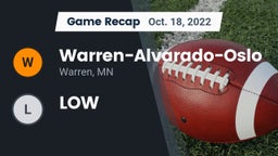 Recap: Warren-Alvarado-Oslo  vs. LOW 2022
