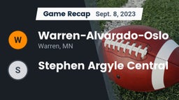 Recap: Warren-Alvarado-Oslo  vs. Stephen Argyle Central 2023