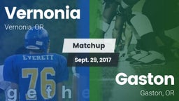 Matchup: Vernonia  vs. Gaston  2017
