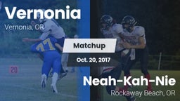 Matchup: Vernonia  vs. Neah-Kah-Nie  2017