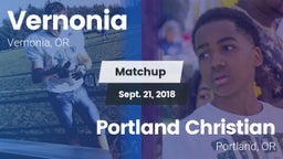 Matchup: Vernonia  vs. Portland Christian  2018