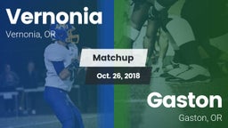 Matchup: Vernonia  vs. Gaston  2018