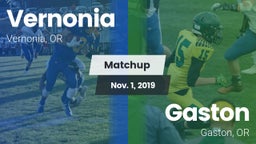 Matchup: Vernonia  vs. Gaston  2019