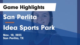 San Perlita  vs Idea Sports Park Game Highlights - Nov. 10, 2023