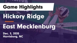 Hickory Ridge  vs East Mecklenburg  Game Highlights - Dec. 3, 2020