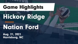 Hickory Ridge  vs Nation Ford  Game Highlights - Aug. 21, 2021