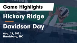 Hickory Ridge  vs Davidson Day Game Highlights - Aug. 21, 2021