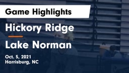 Hickory Ridge  vs Lake Norman  Game Highlights - Oct. 5, 2021