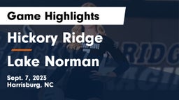 Hickory Ridge  vs Lake Norman  Game Highlights - Sept. 7, 2023