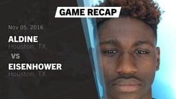 Recap: Aldine  vs. Eisenhower  2016