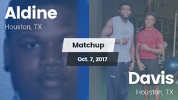 Matchup: Aldine  vs. Davis  2017