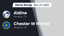 Recap: Aldine  vs. Chester W Nimitz  2020