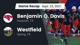 Recap: Benjamin O. Davis  vs. Westfield  2021