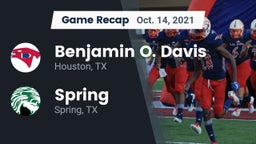 Recap: Benjamin O. Davis  vs. Spring  2021
