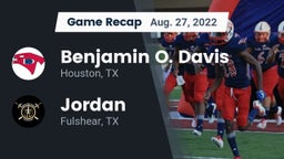 Recap: Benjamin O. Davis  vs. Jordan  2022