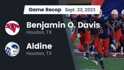 Recap: Benjamin O. Davis  vs. Aldine  2023
