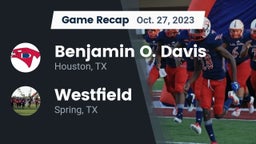 Recap: Benjamin O. Davis  vs. Westfield  2023
