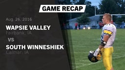 Recap: Wapsie Valley  vs. South Winneshiek  2016
