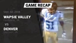 Recap: Wapsie Valley  vs. Denver  2016