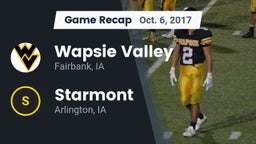 Recap: Wapsie Valley  vs. Starmont  2017