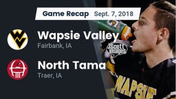 Recap: Wapsie Valley  vs. North Tama  2018