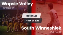 Matchup: Wapsie Valley vs. South Winneshiek  2018