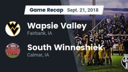 Recap: Wapsie Valley  vs. South Winneshiek  2018