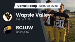 Recap: Wapsie Valley  vs. BCLUW  2018
