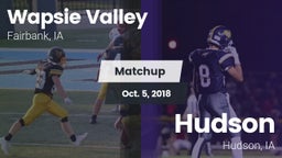 Matchup: Wapsie Valley vs. Hudson  2018
