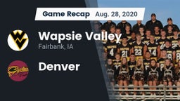 Recap: Wapsie Valley  vs. Denver  2020