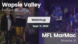 Matchup: Wapsie Valley vs. MFL MarMac  2020