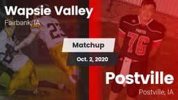 Matchup: Wapsie Valley vs. Postville  2020