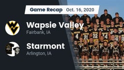 Recap: Wapsie Valley  vs. Starmont  2020