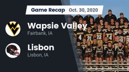 Recap: Wapsie Valley  vs. Lisbon  2020