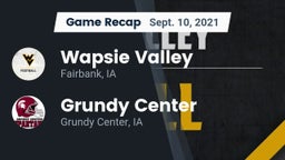 Recap: Wapsie Valley  vs. Grundy Center  2021