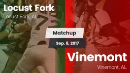 Matchup: Locust Fork High vs. Vinemont  2017