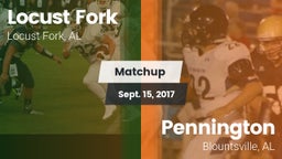 Matchup: Locust Fork High vs. Pennington  2017