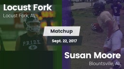 Matchup: Locust Fork High vs. Susan Moore  2017