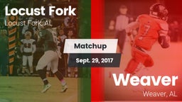 Matchup: Locust Fork High vs. Weaver  2017