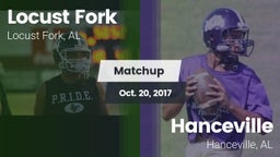 Matchup: Locust Fork High vs. Hanceville  2017