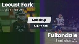 Matchup: Locust Fork High vs. Fultondale  2017