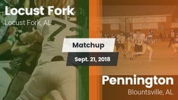 Matchup: Locust Fork High vs. Pennington  2018