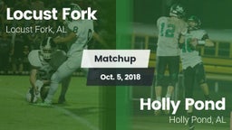 Matchup: Locust Fork High vs. Holly Pond  2018