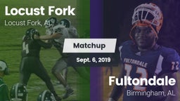 Matchup: Locust Fork High vs. Fultondale  2019