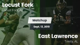 Matchup: Locust Fork High vs. East Lawrence  2019