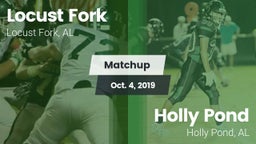 Matchup: Locust Fork High vs. Holly Pond  2019
