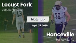 Matchup: Locust Fork High vs. Hanceville  2020