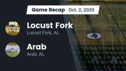Recap: Locust Fork  vs. Arab  2020