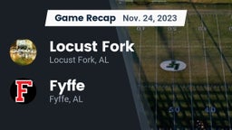 Recap: Locust Fork  vs. Fyffe  2023