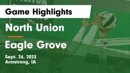 North Union   vs Eagle Grove  Game Highlights - Sept. 26, 2023